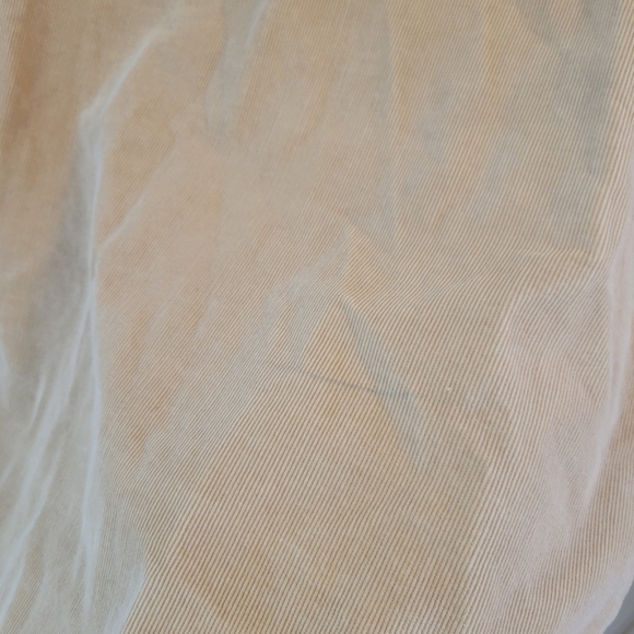Vintage Kingsport Tan Camel Corduroy Long Sleeve Button Up Shirt - Picture 6 of 6